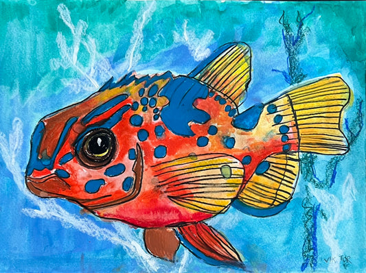 Red Fish - Art Prints