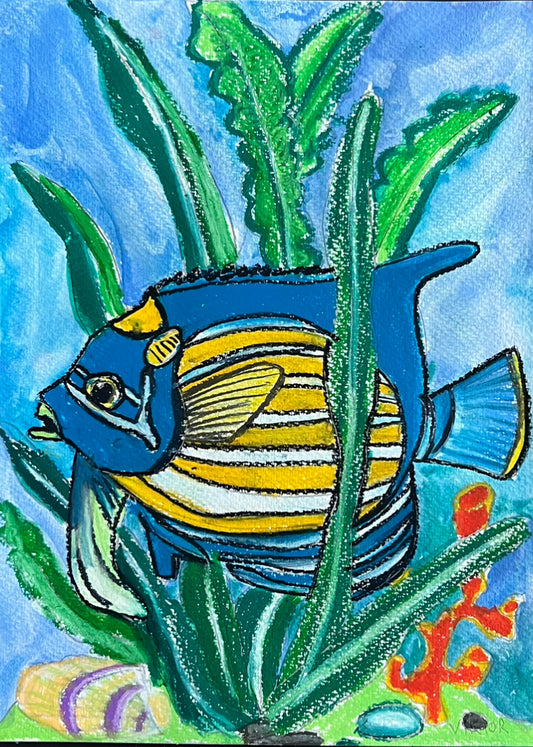 Blue Fish - Art Prints