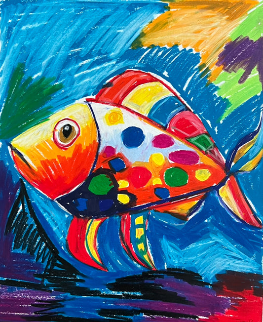 The Colorful Fish - Art Prints
