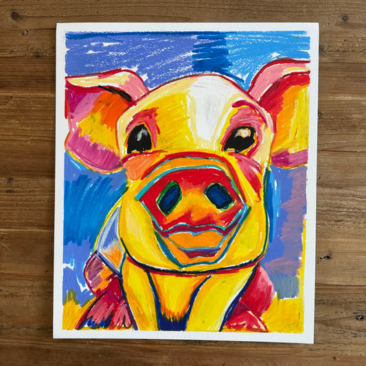 Piggie - ORIGINAL  14x17”