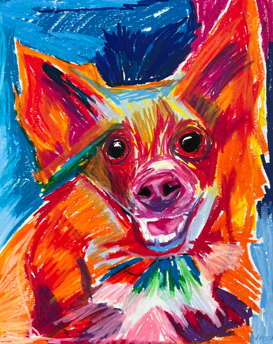 The Red Chihuahua - Art Prints