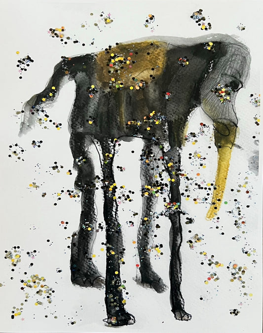 Elephant (Dali Style) - fine prints of original artwork