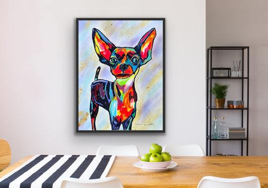 Colorful Chihuahua - Art Prints