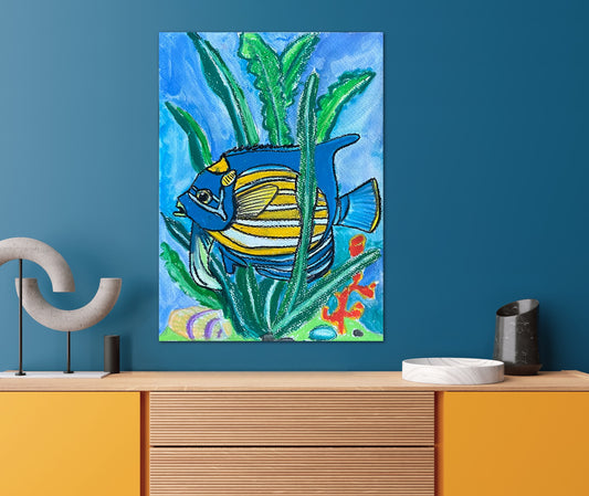 Blue Fish - Art Prints