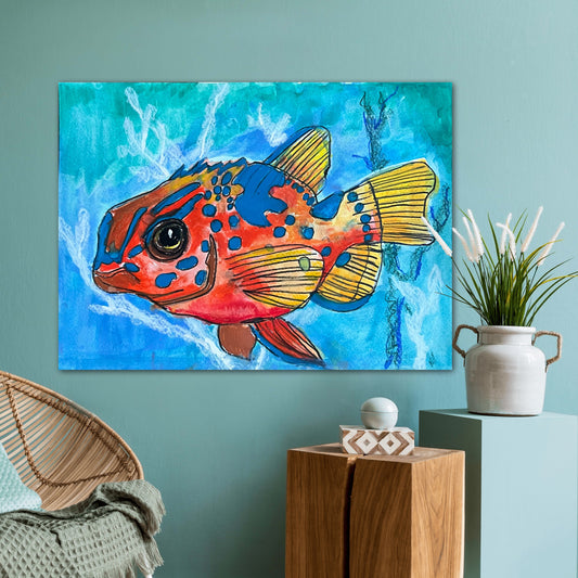 Red Fish - Art Prints