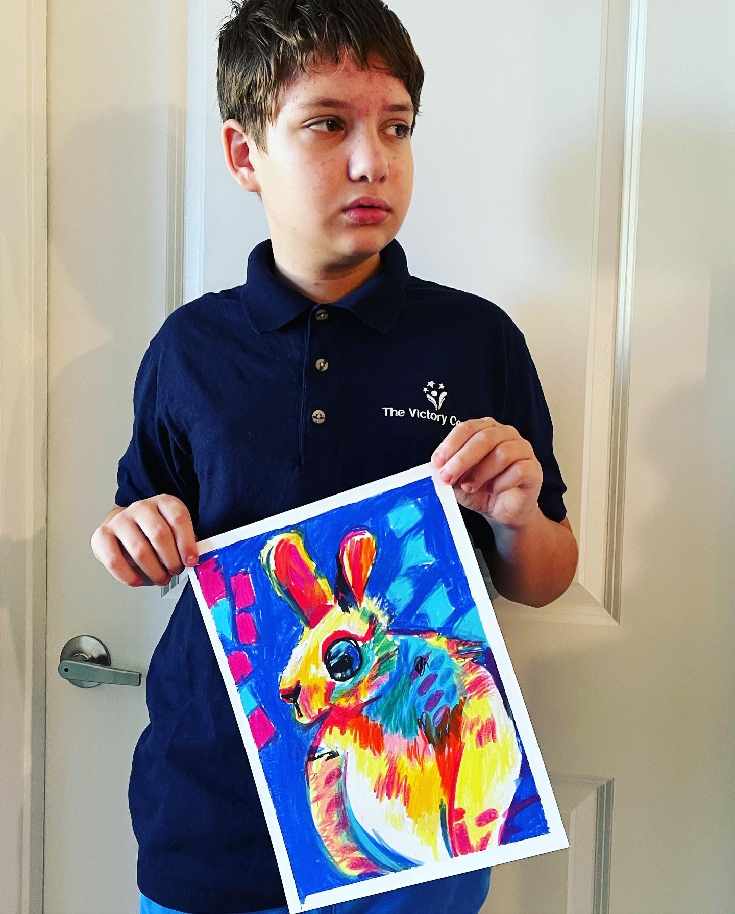 Kangaroo is donated and it is something Viktor is excited about and brings him pride.