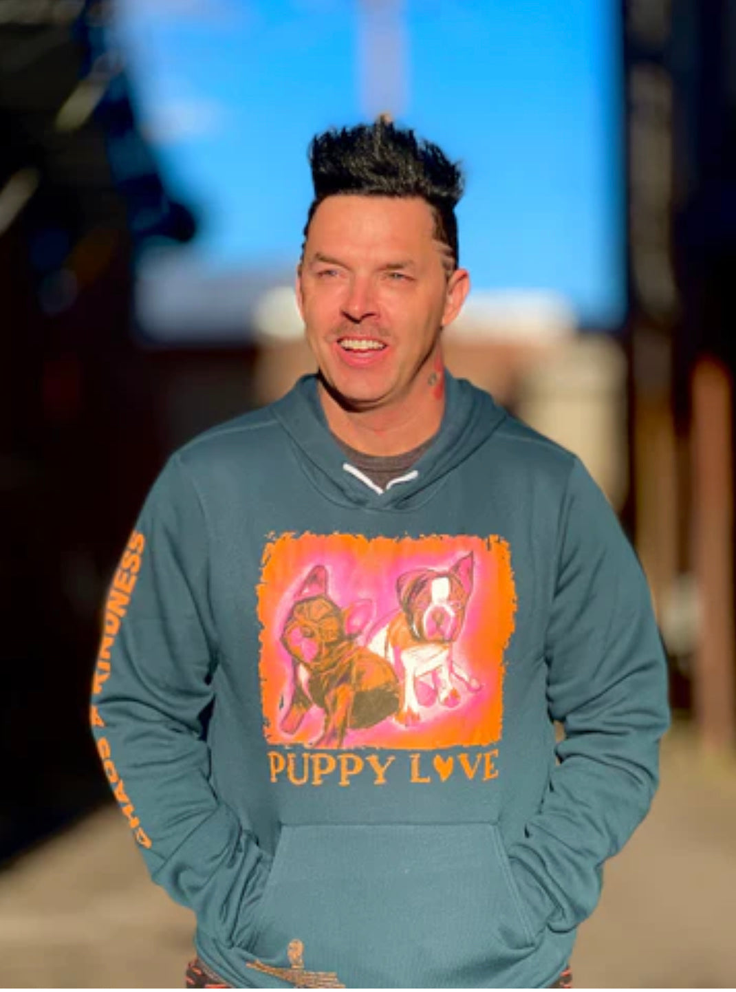 Fall line just dropped from Chaos & Kindness with one Viktor's artwork