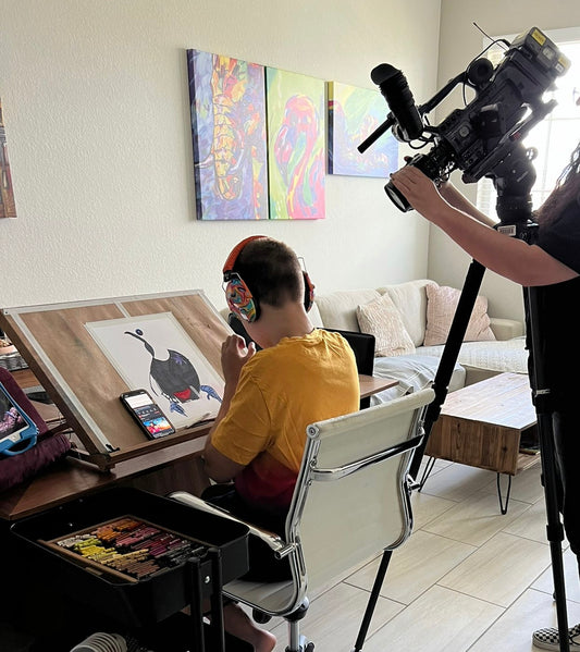 Sean Martinelli and NBC2 News gave Florida an exclusive look at Viktor's extraordinary talent
