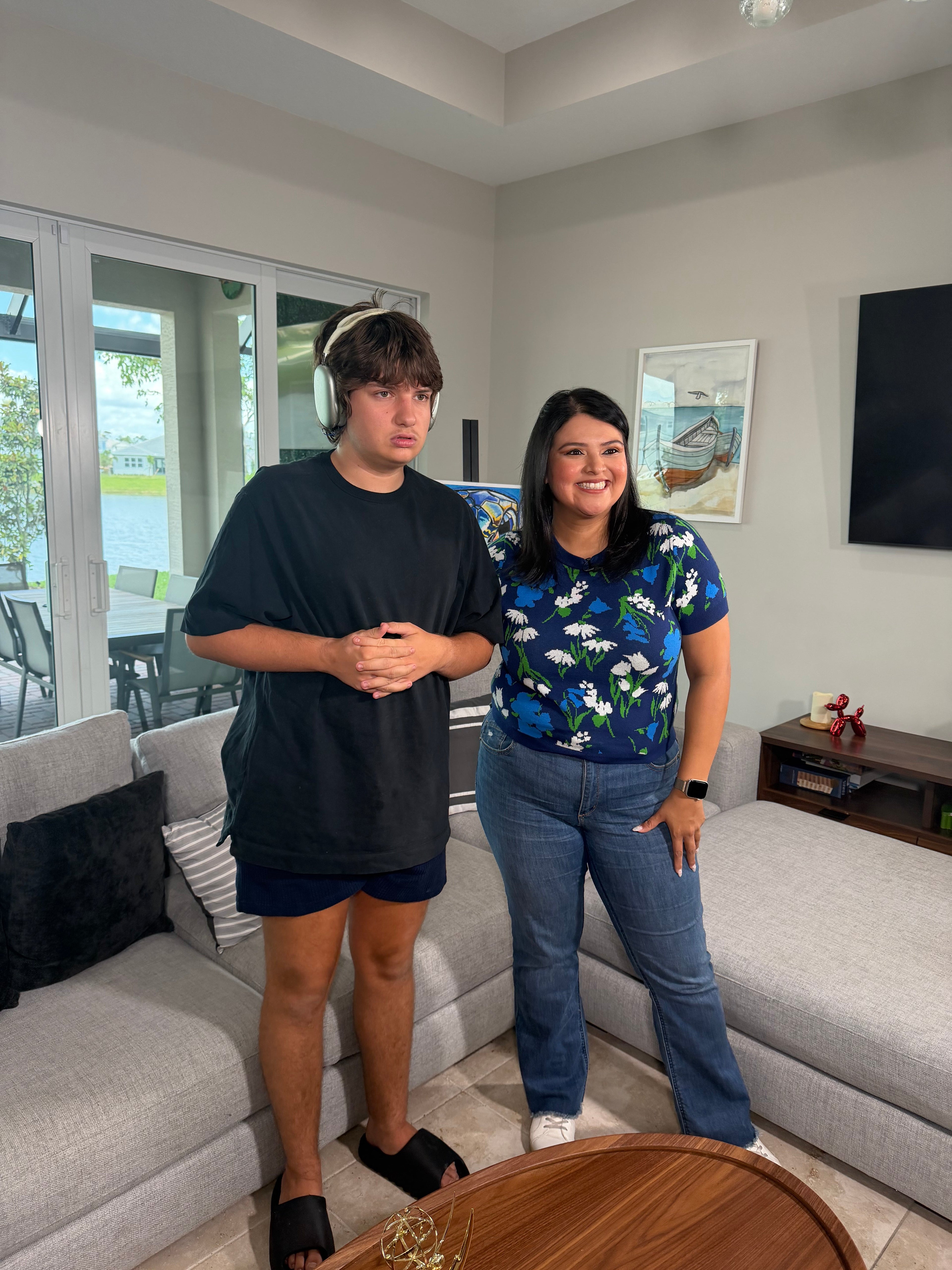 Thrilled to have had NBC6, visit our home!