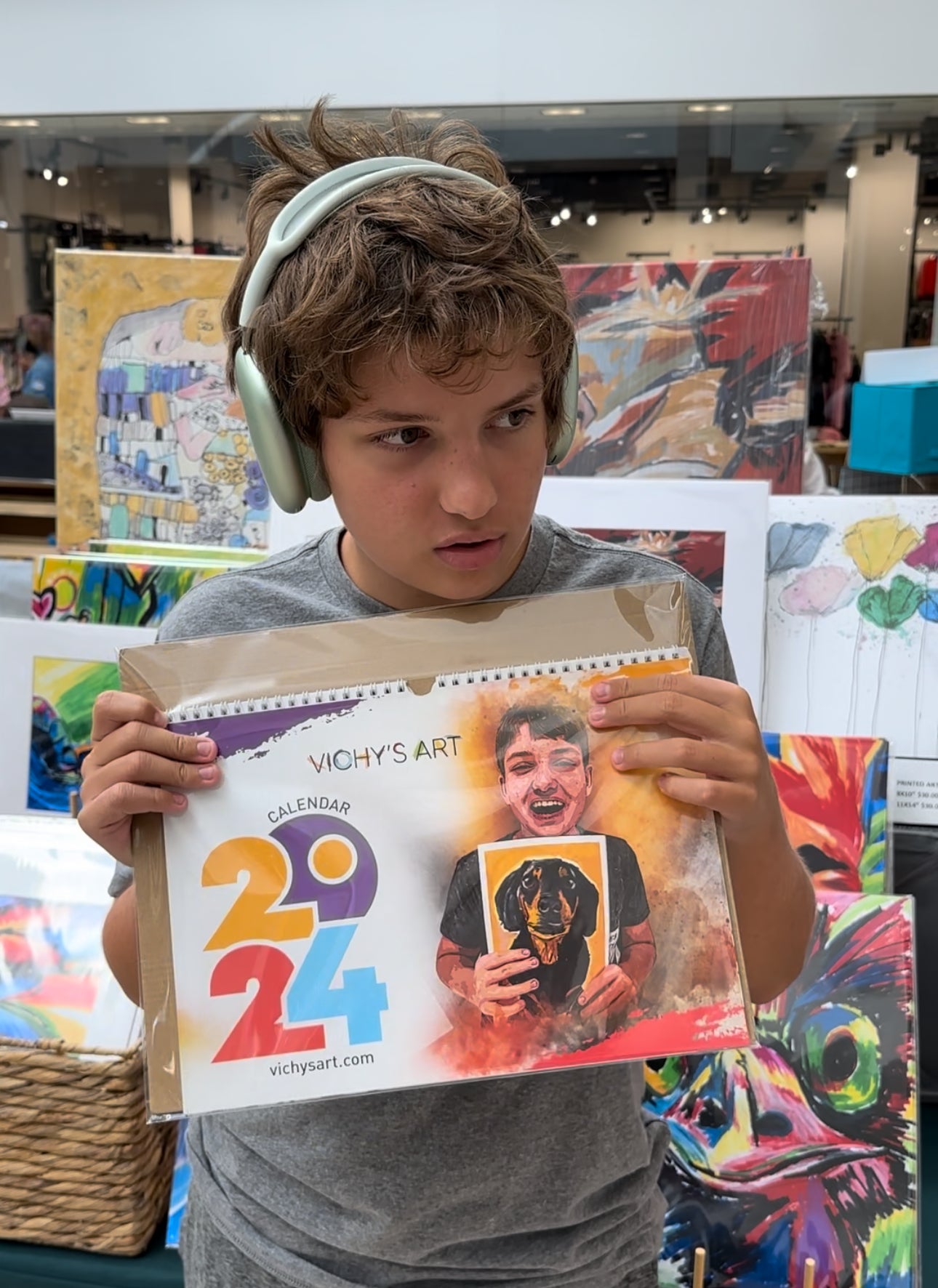Calendars and Coloring Books