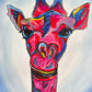 Giraffes - Set of 6 paper prints/canvas prints