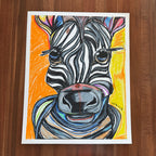 Stripes All Over - ORIGINAL 16x20” (video attached)