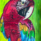 Parrots - Set of 6 paper prints/canvas prints