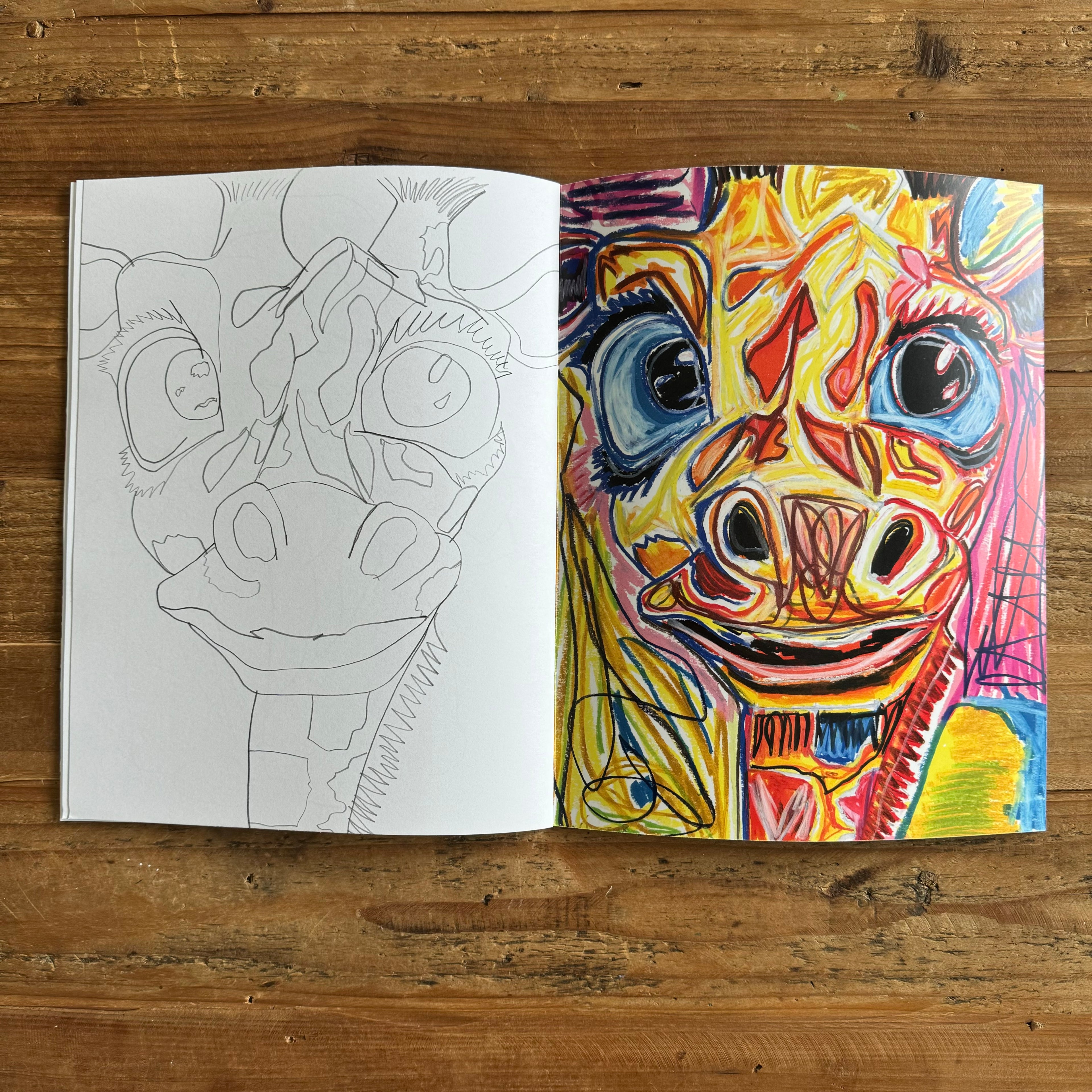 Coloring Book (with two free prints)