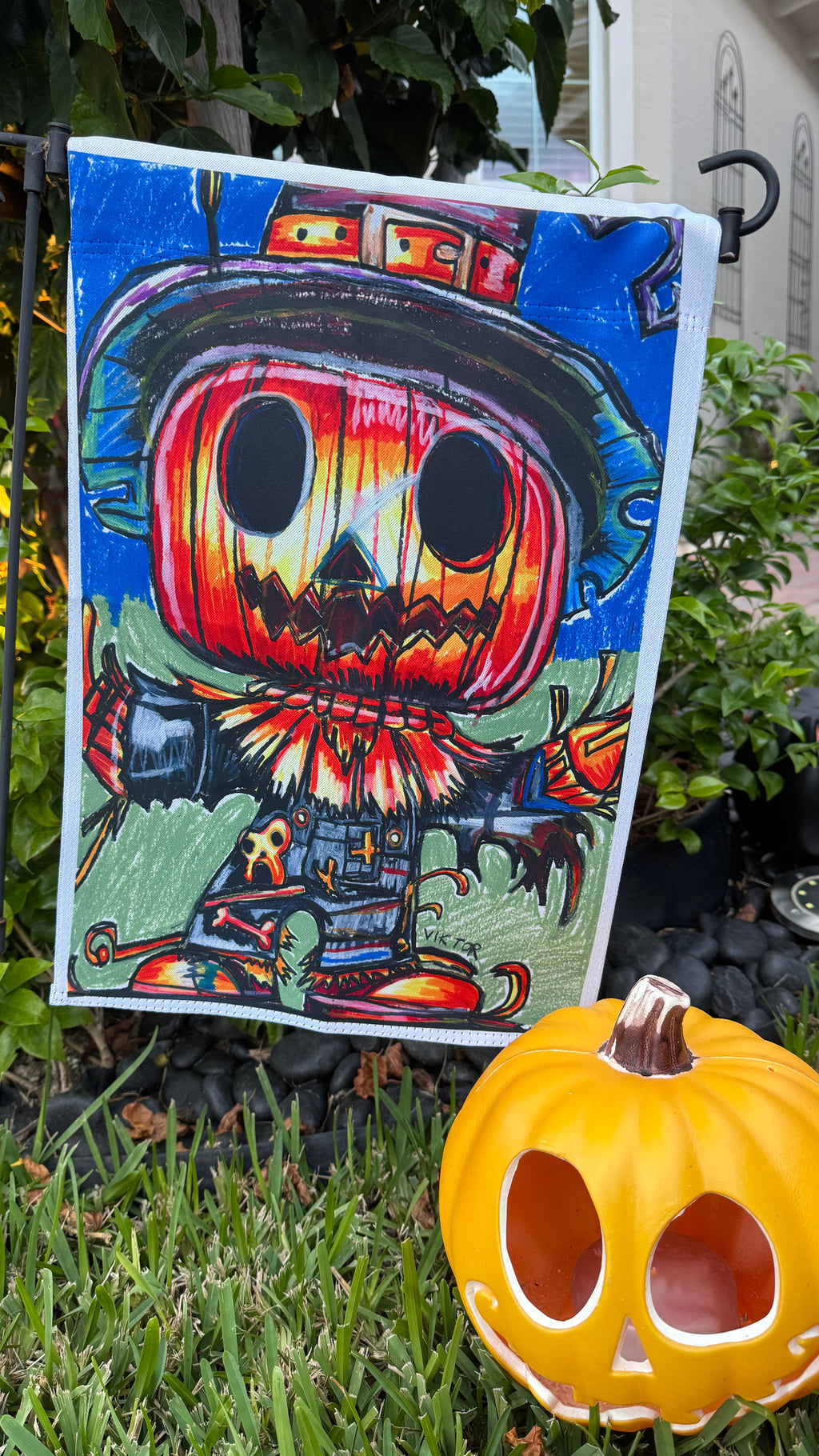 Scarecrow - Garden flag