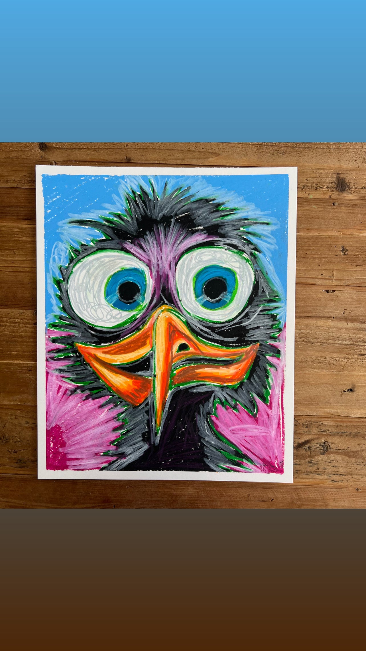 Ozzy - ORIGINAL  14x17”