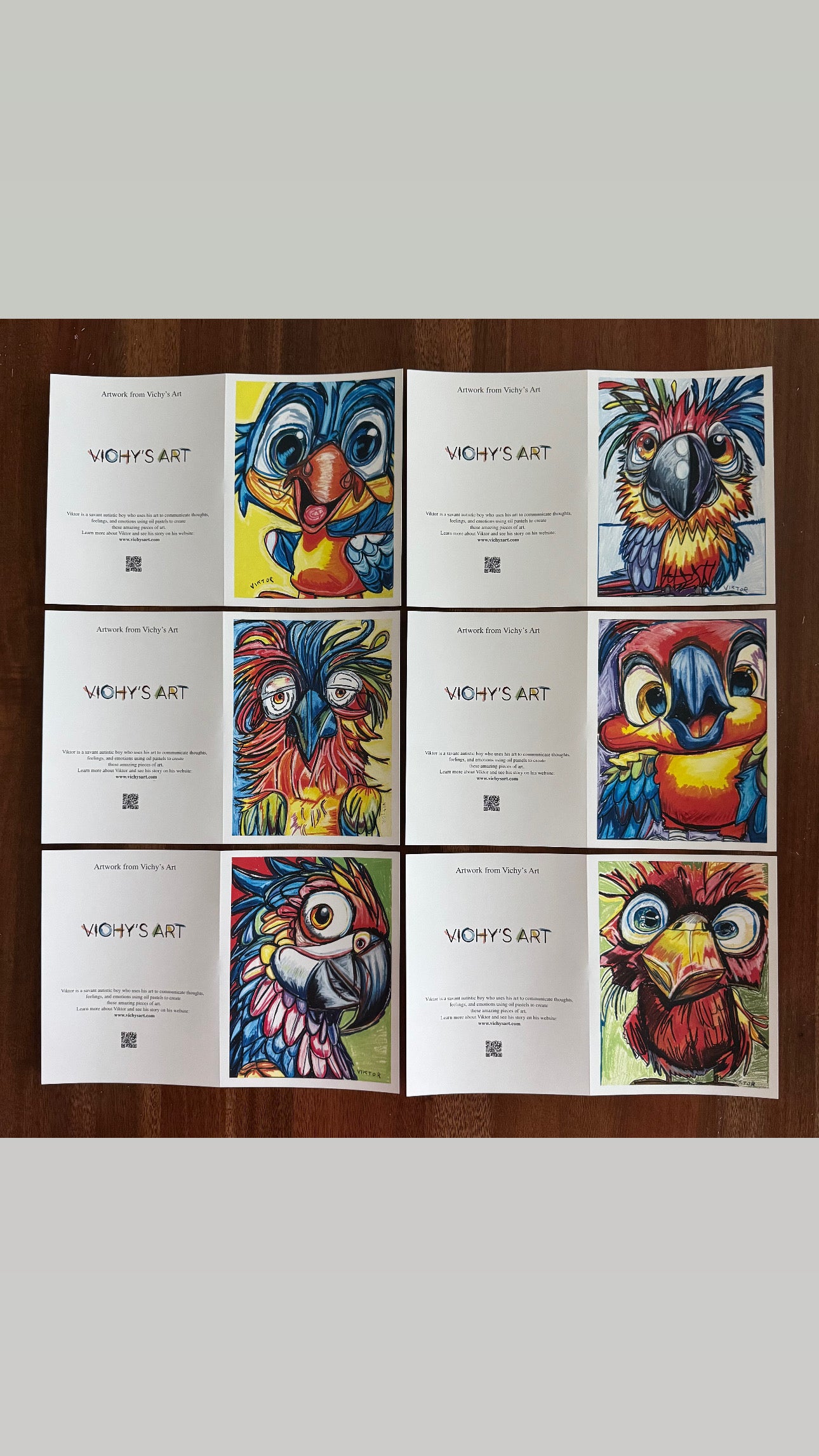 Feather Family - Greeting cards