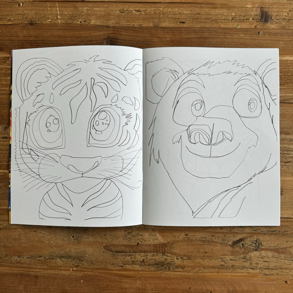 Coloring Book (with two free prints)