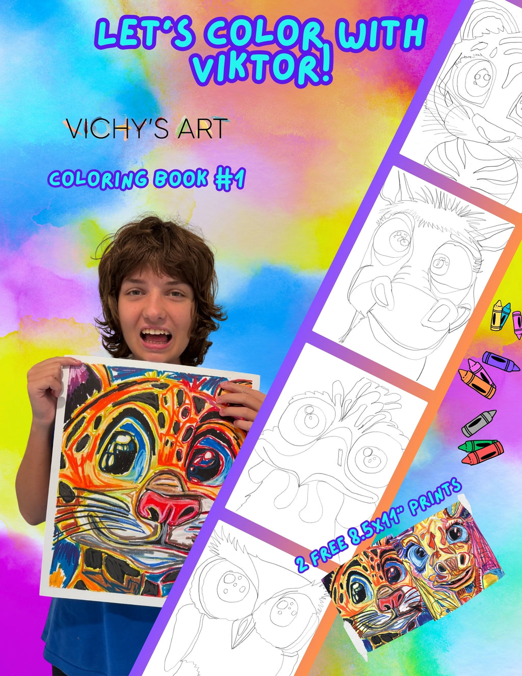 Coloring Book (with two free prints)