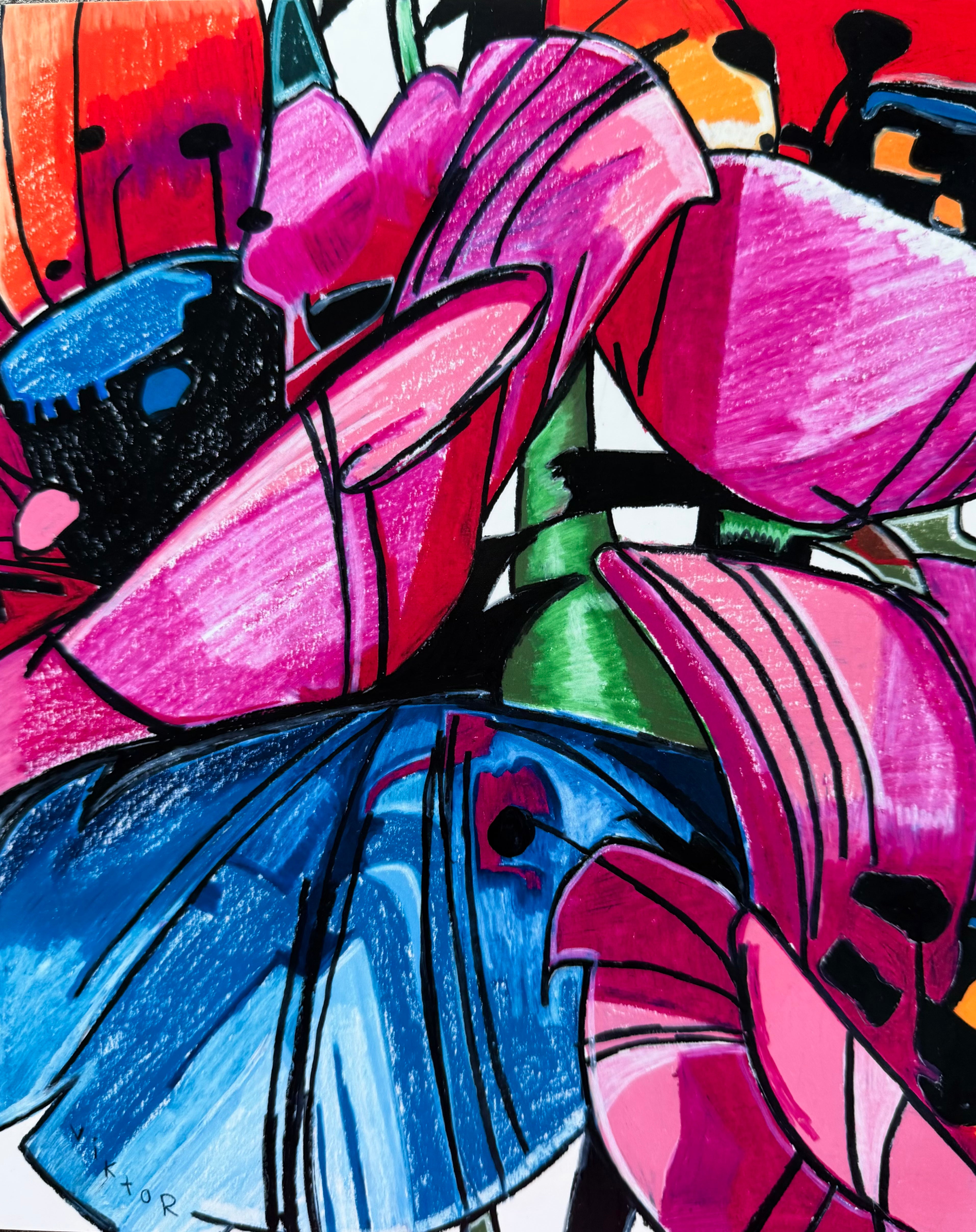 Magenta Mirage - Art Prints