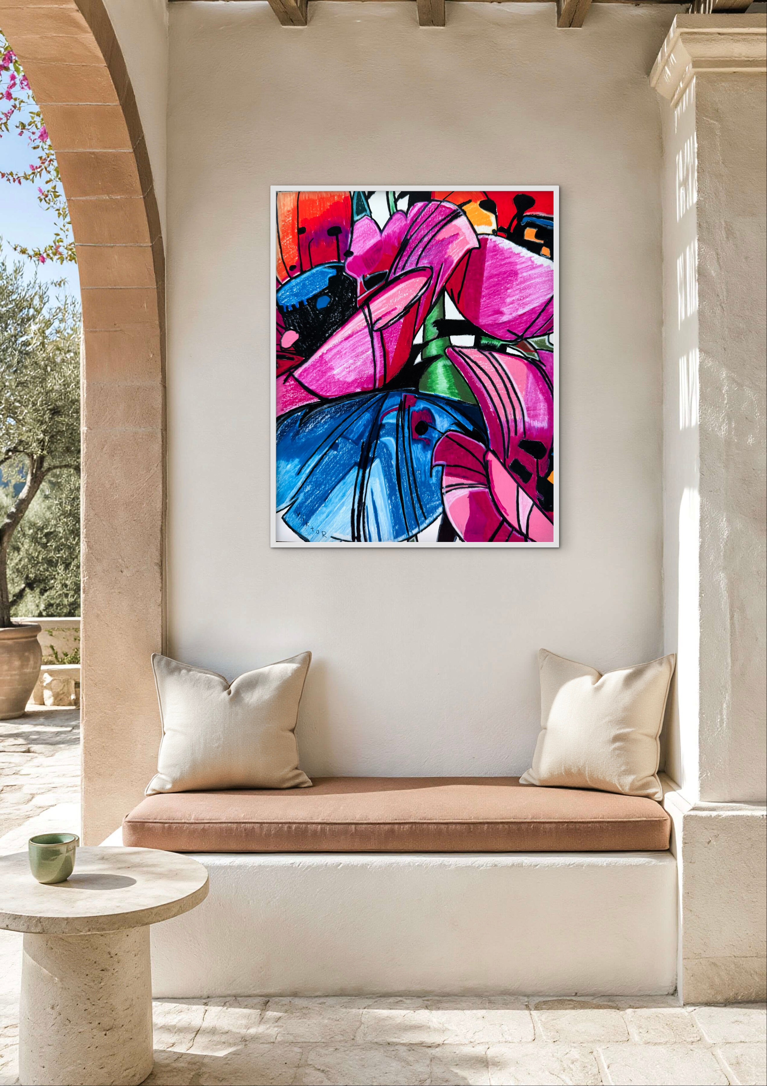 Magenta Mirage - Art Prints