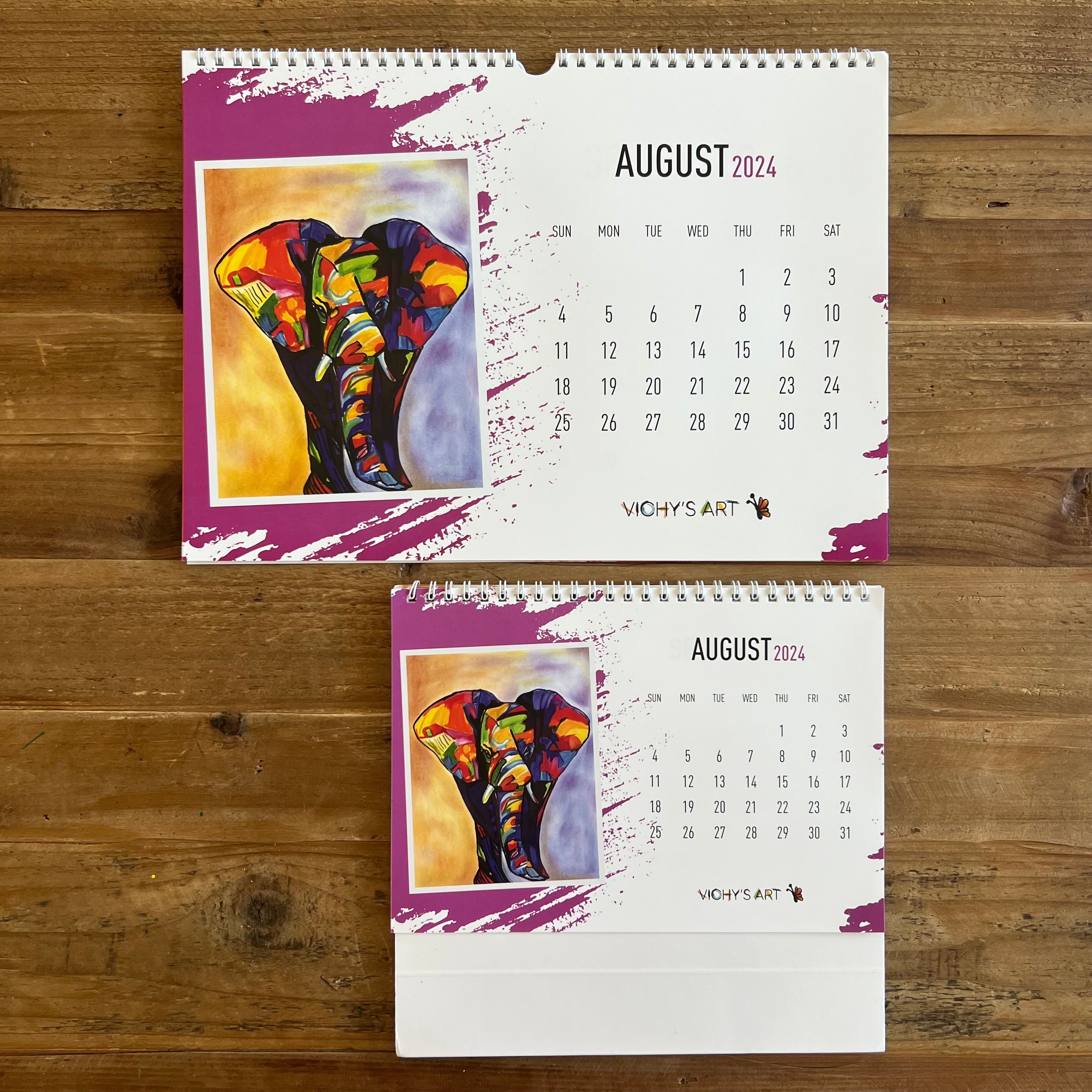 Calendar 2024 - Desk and Wall Calendar