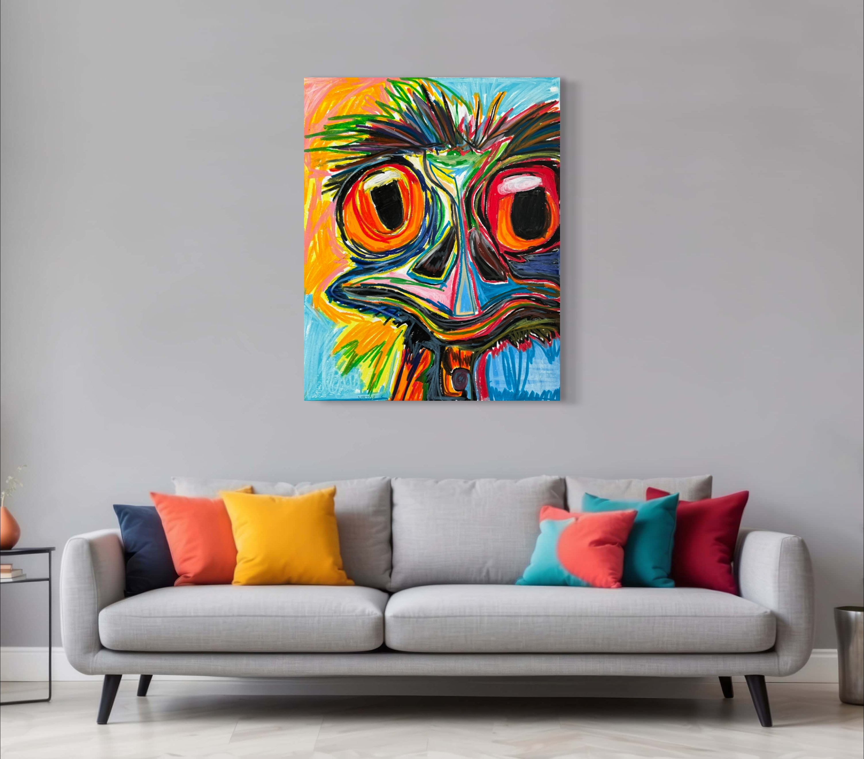The Ostrich - Art Prints