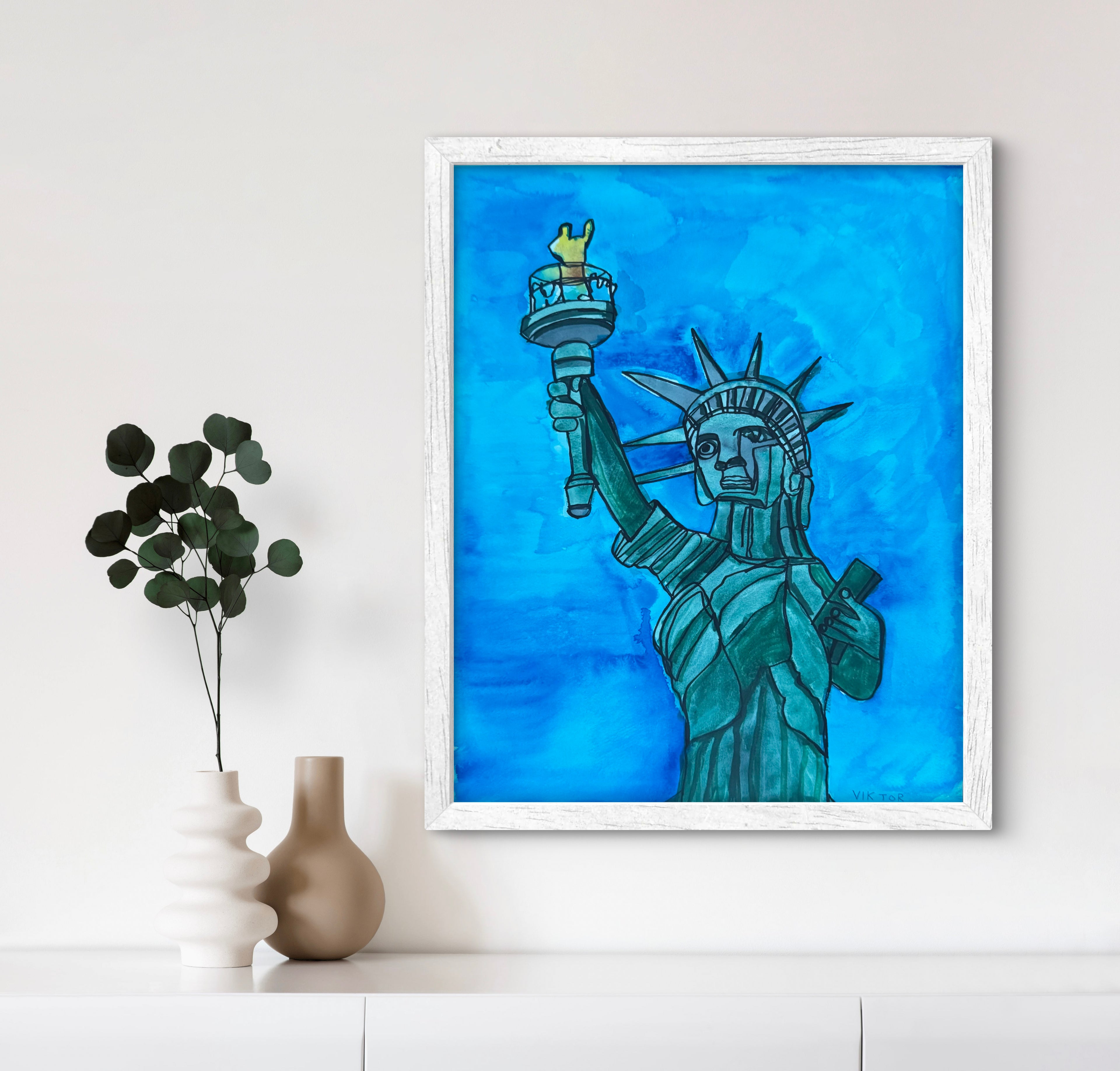 Statue of Liberty National Monument - Art Prints