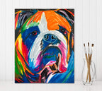 Orange Bulldog - Art Prints