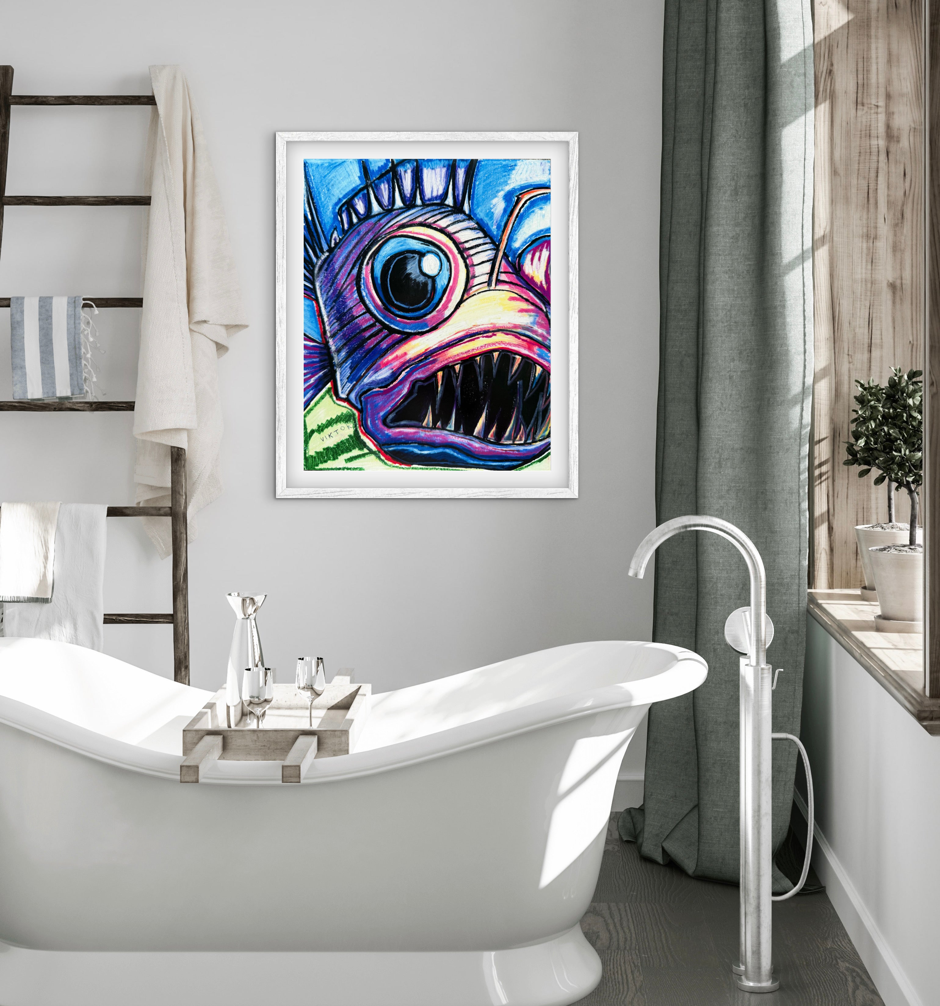 Angler Fish  - Art Prints