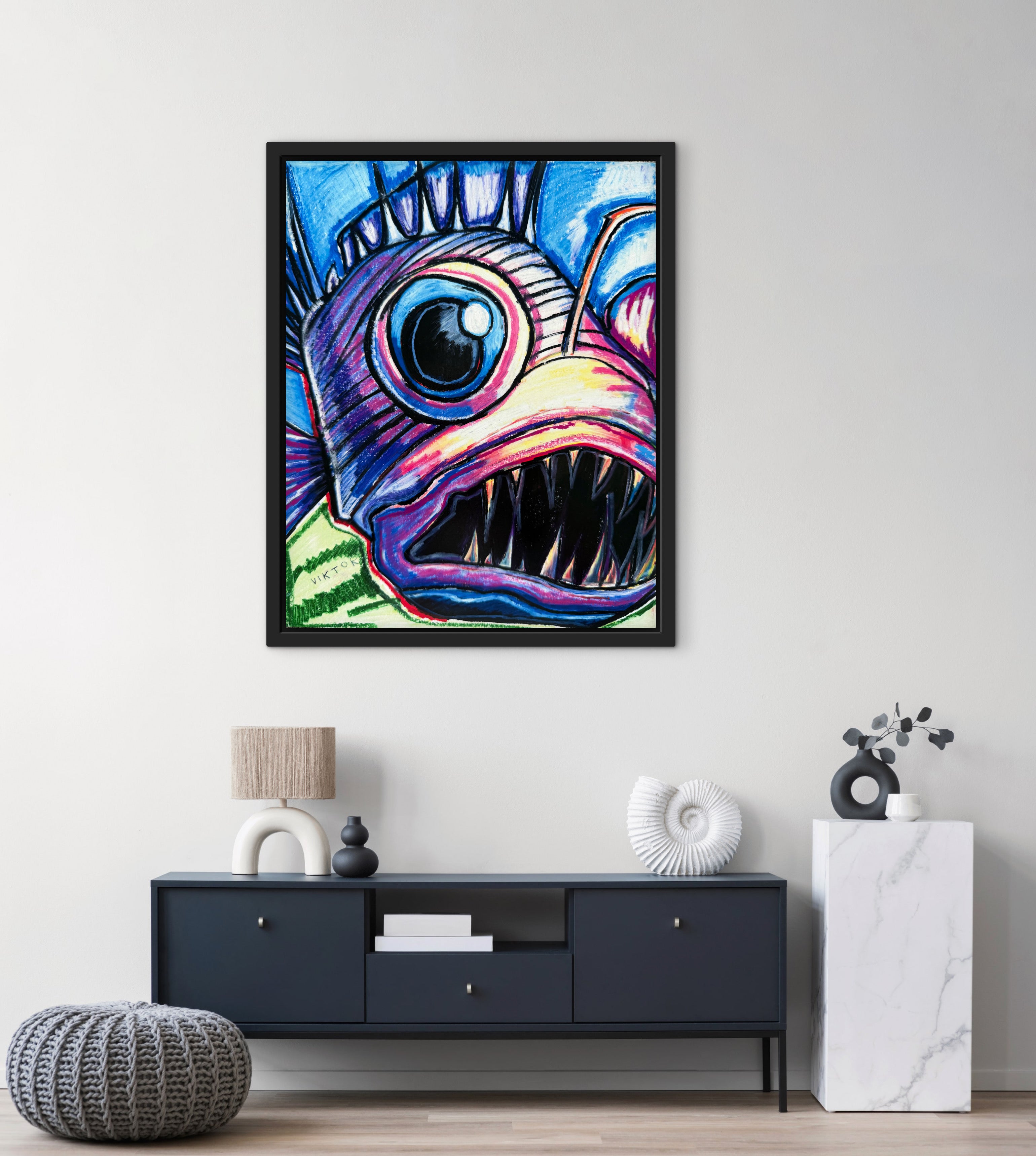 Angler Fish  - Art Prints