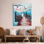 Coastal Seagulls - Art Prints