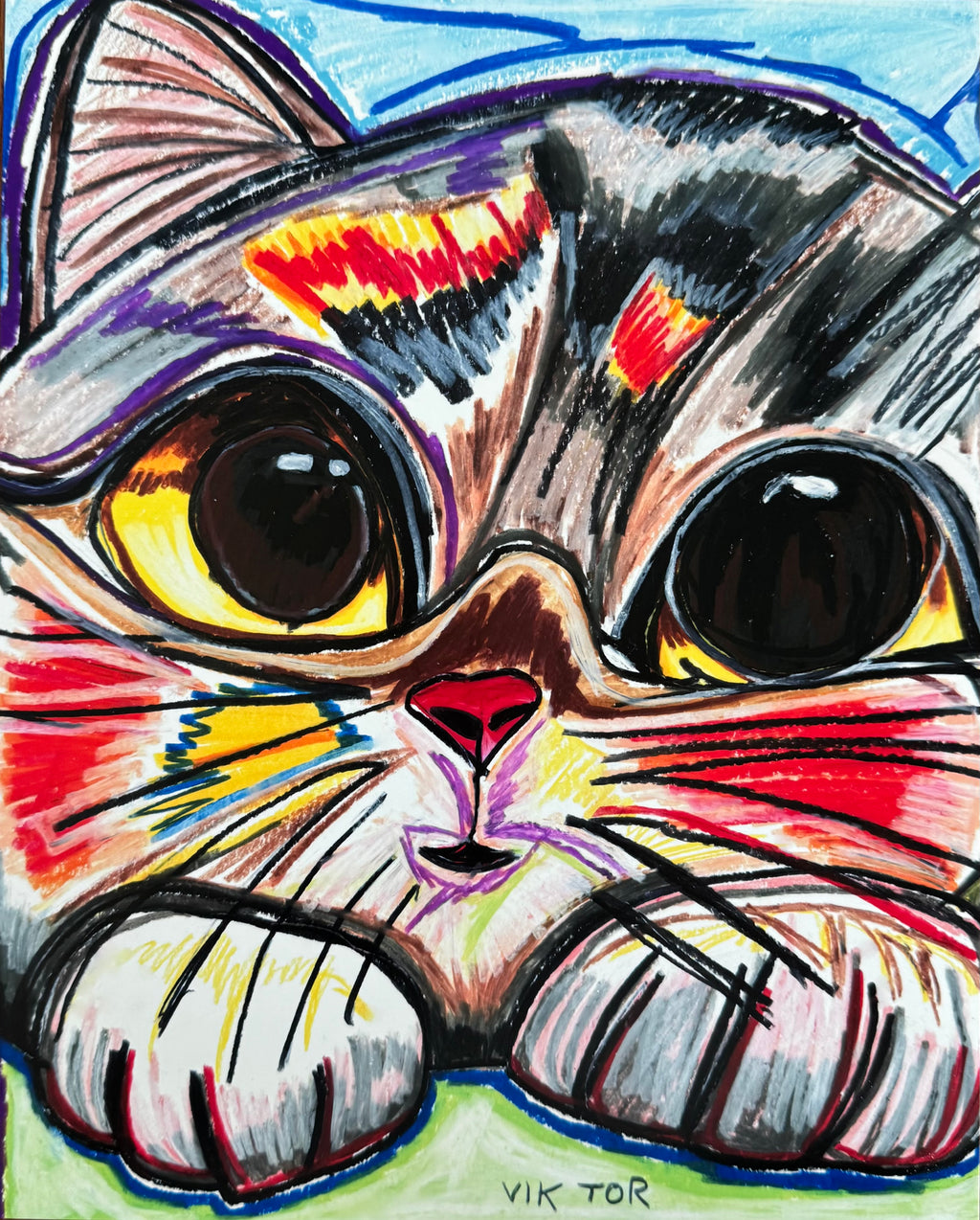 Cute Cat - Art Prints