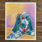 Handsome - ORIGINAL OIL PASTEL ARTWORK - 14x17”