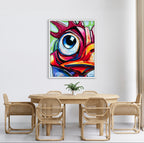 The Rooster's Gaze - Art Prints