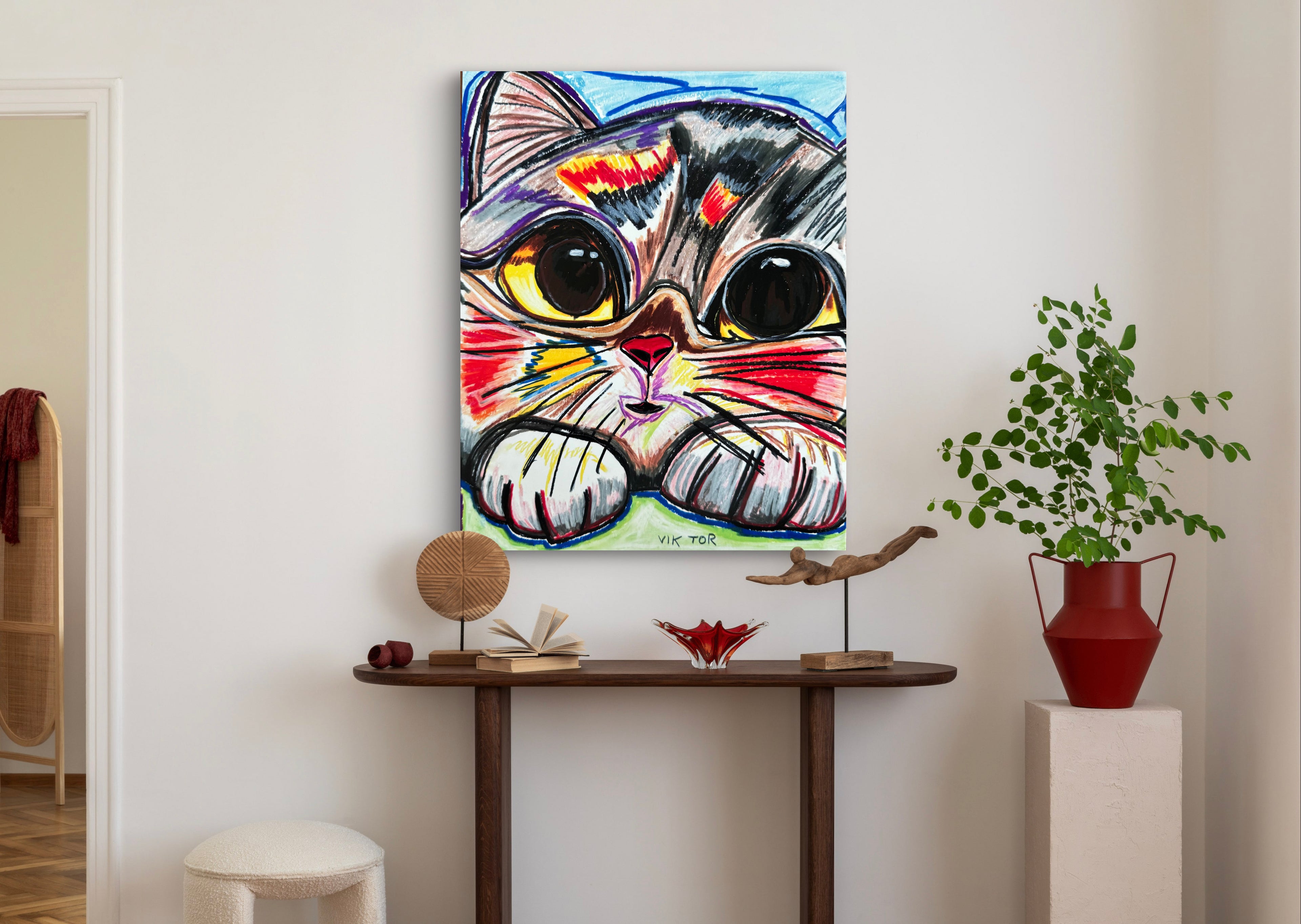 Cute Cat - Art Prints