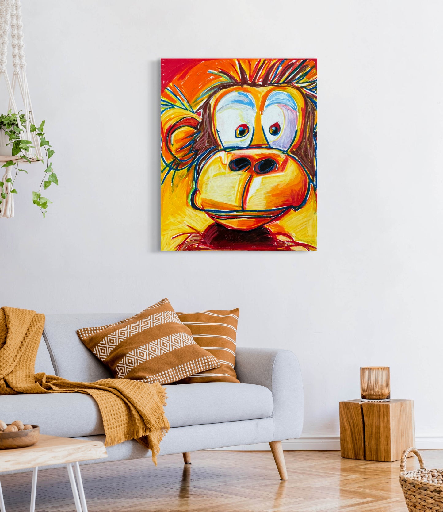 The Silly Monkey - Art Prints