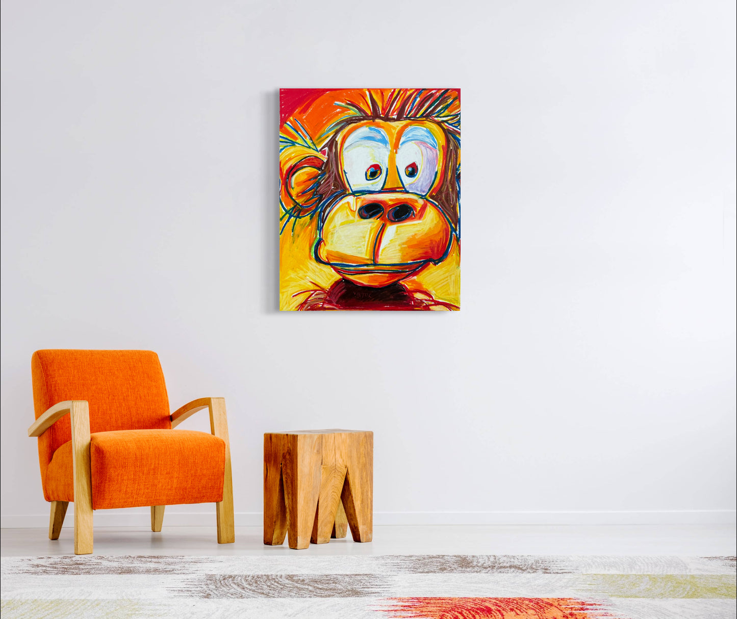 The Silly Monkey - Art Prints