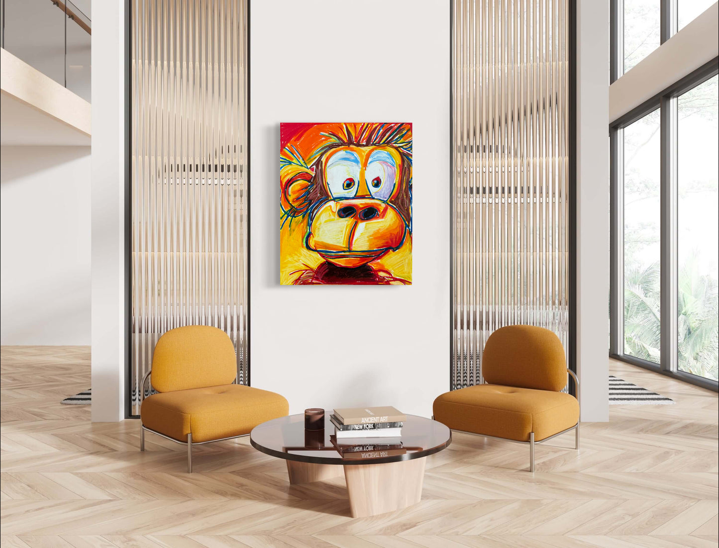 The Silly Monkey - Art Prints