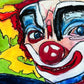 Clowns - Set of 4 paper prints/canvas prints