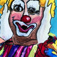 Clowns - Set of 4 paper prints/canvas prints