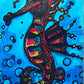 Seahorses - Set of 4 paper prints/canvas prints