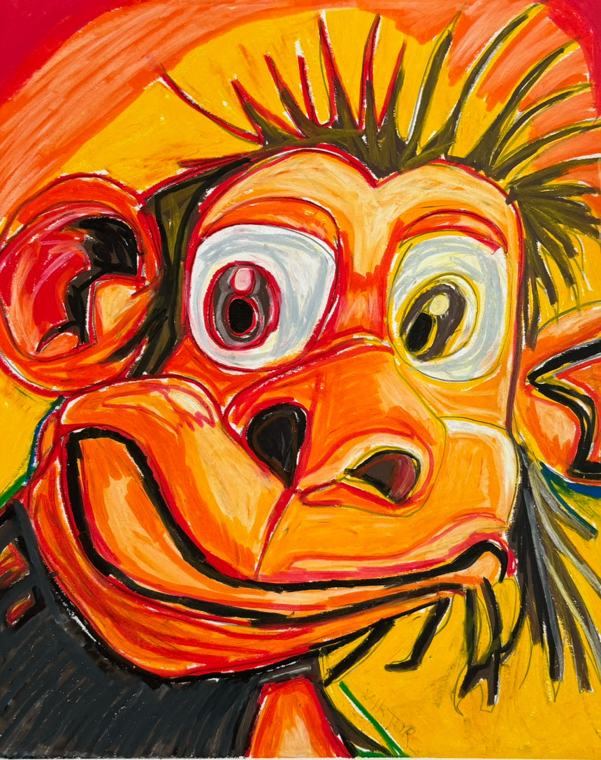 The Hypnotic Monkey - Art Prints