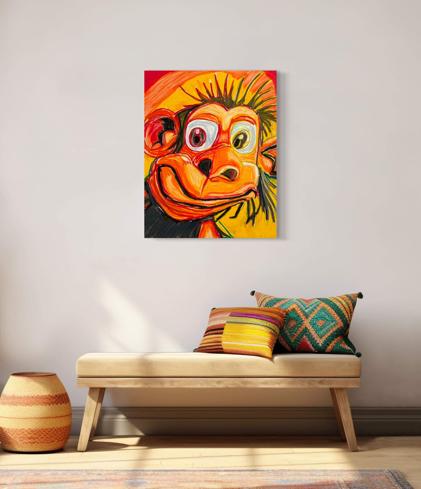 The Hypnotic Monkey - Art Prints