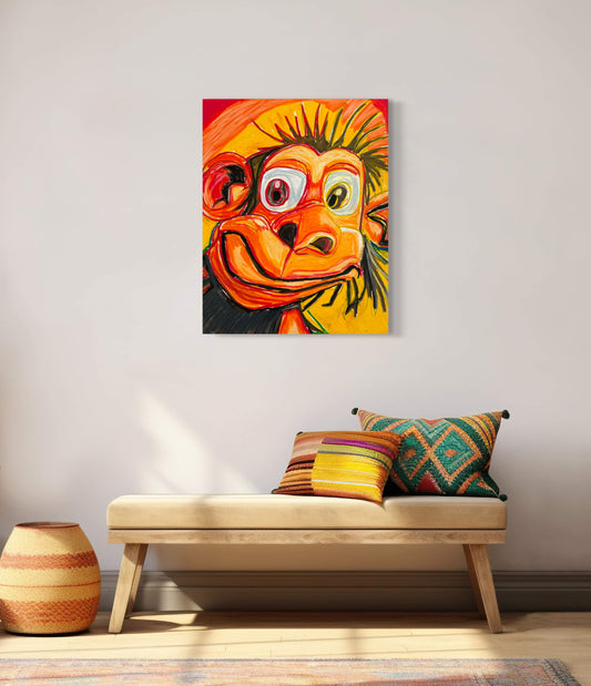 The Hypnotic Monkey - Art Prints