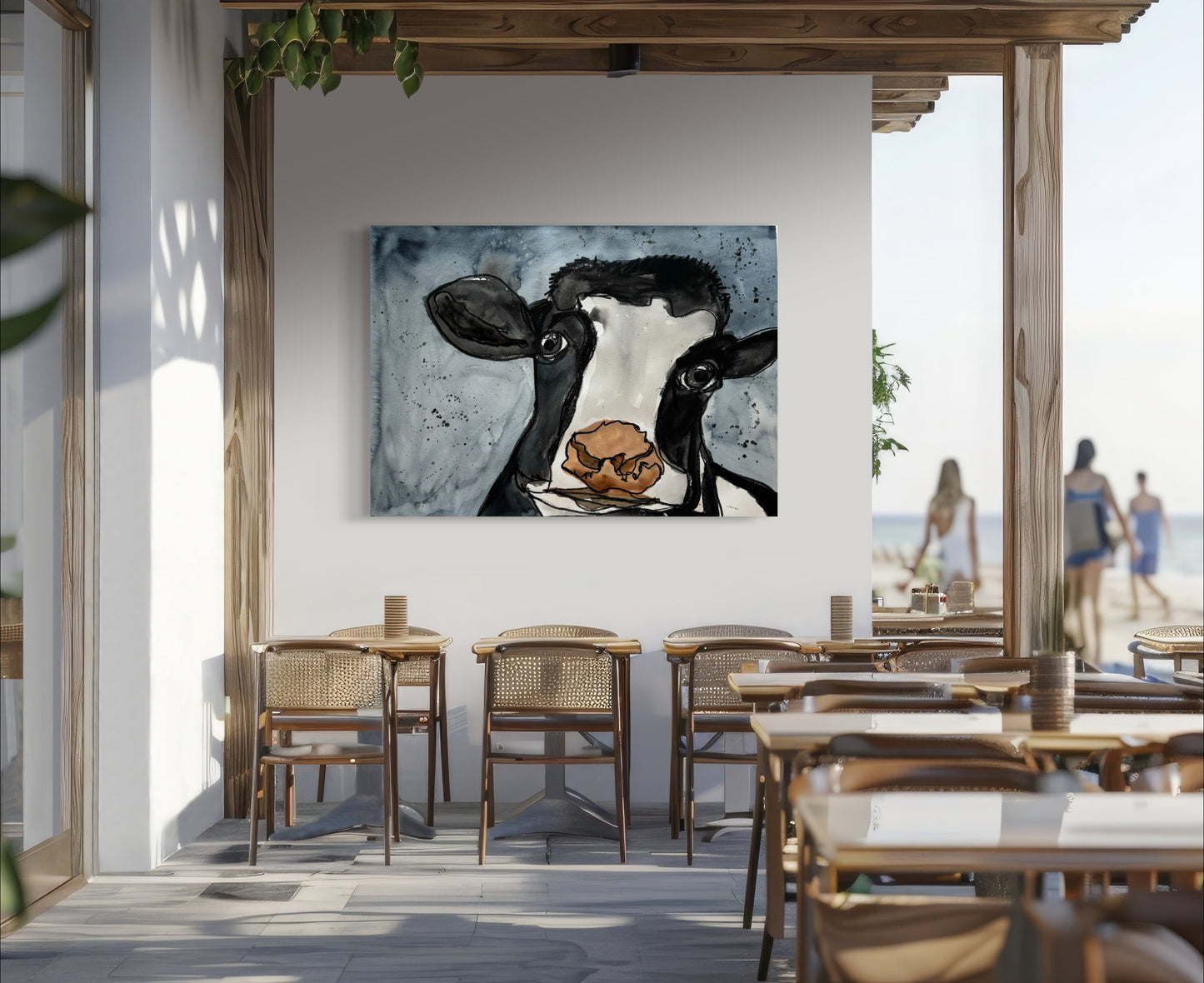 Brown Nose Cow - Art Prints