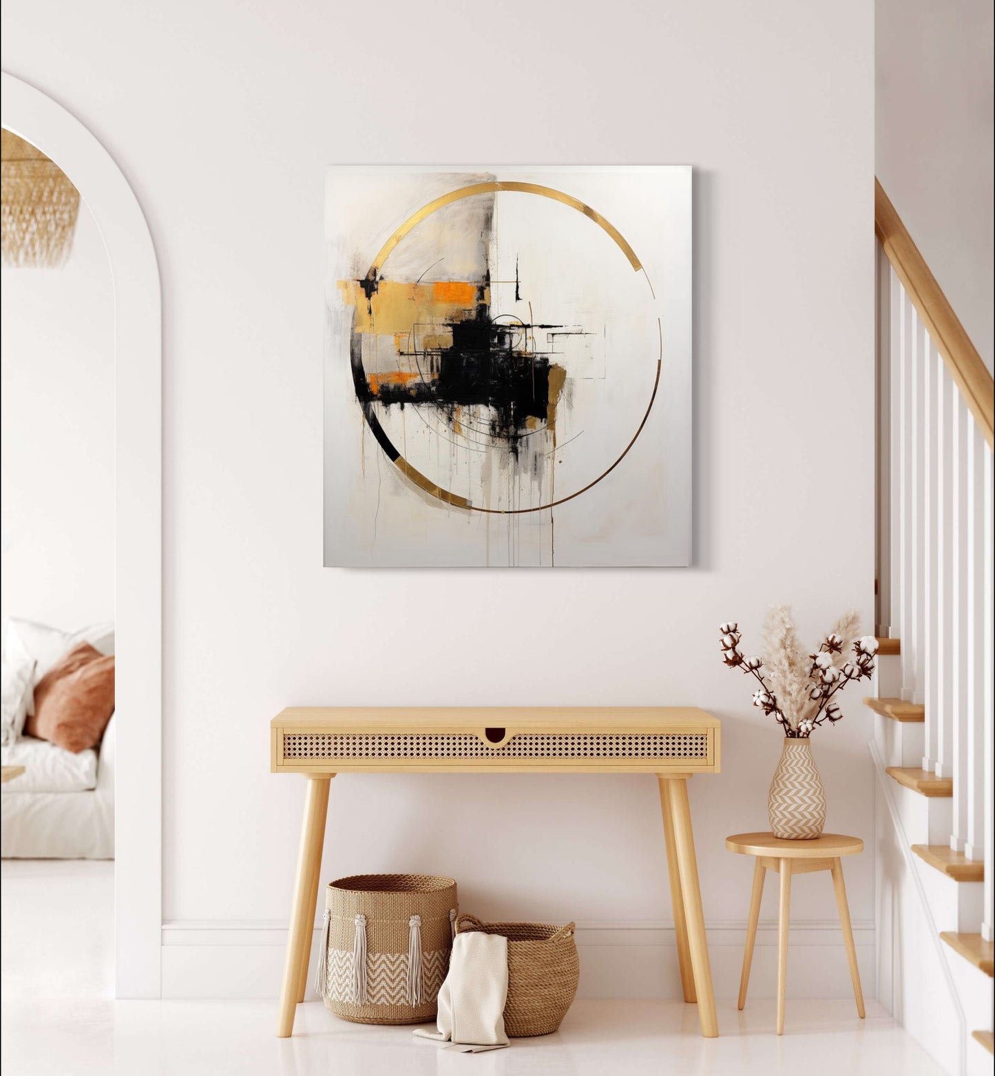 The Yellow Ellipse III - Art Prints