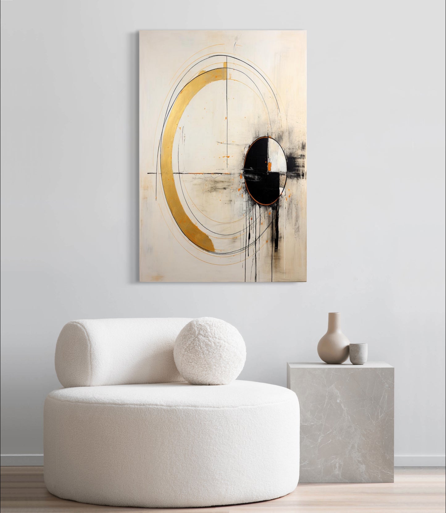 The Yellow Ellipse IV - Art Prints