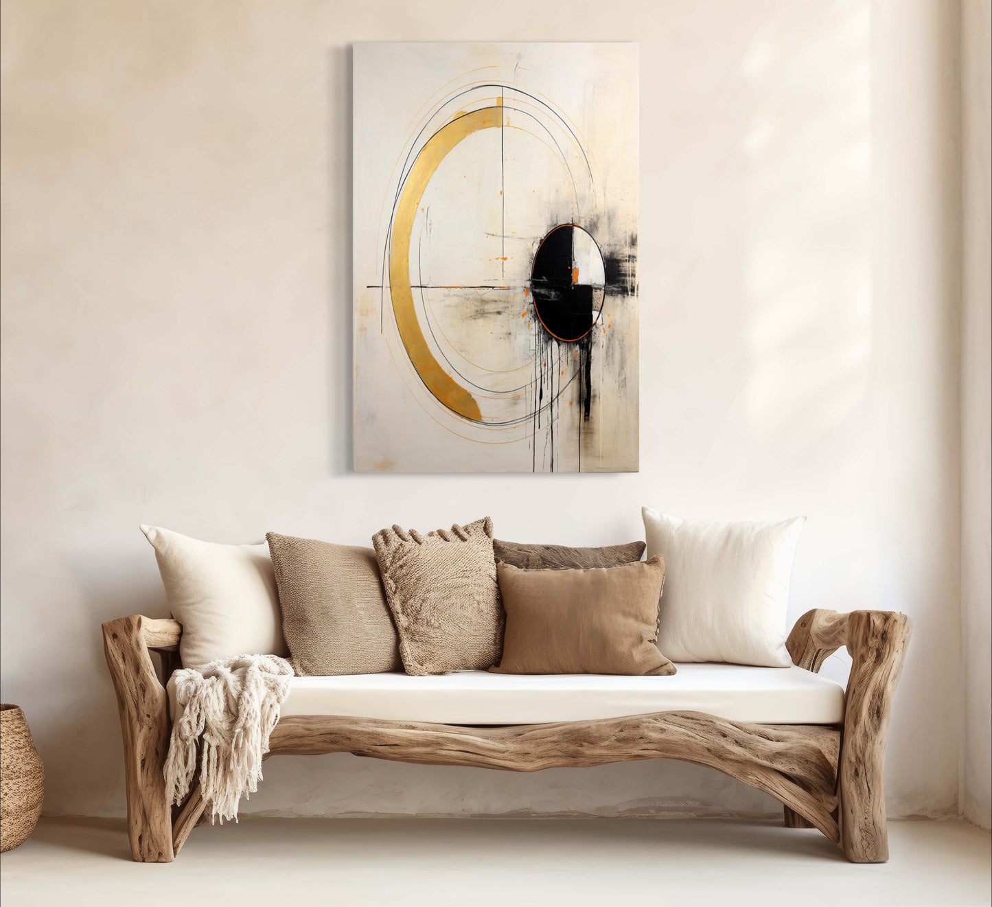 The Yellow Ellipse IV - Art Prints