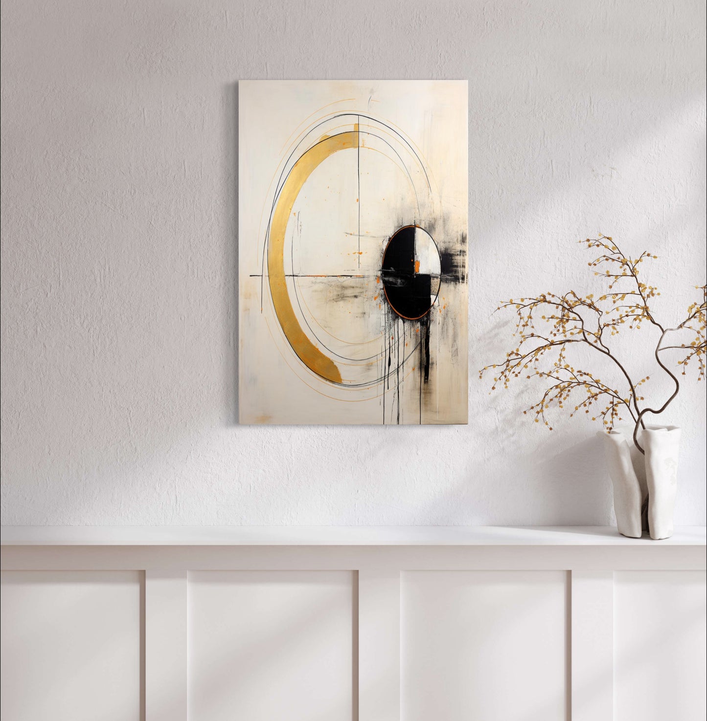 The Yellow Ellipse IV - Art Prints